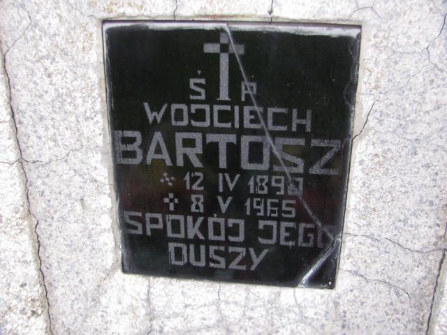 Wojciech Bartosz 1890 Raba Wyżna Podsarnie i Harkabuz - Grobonet - Wyszukiwarka osób pochowanych