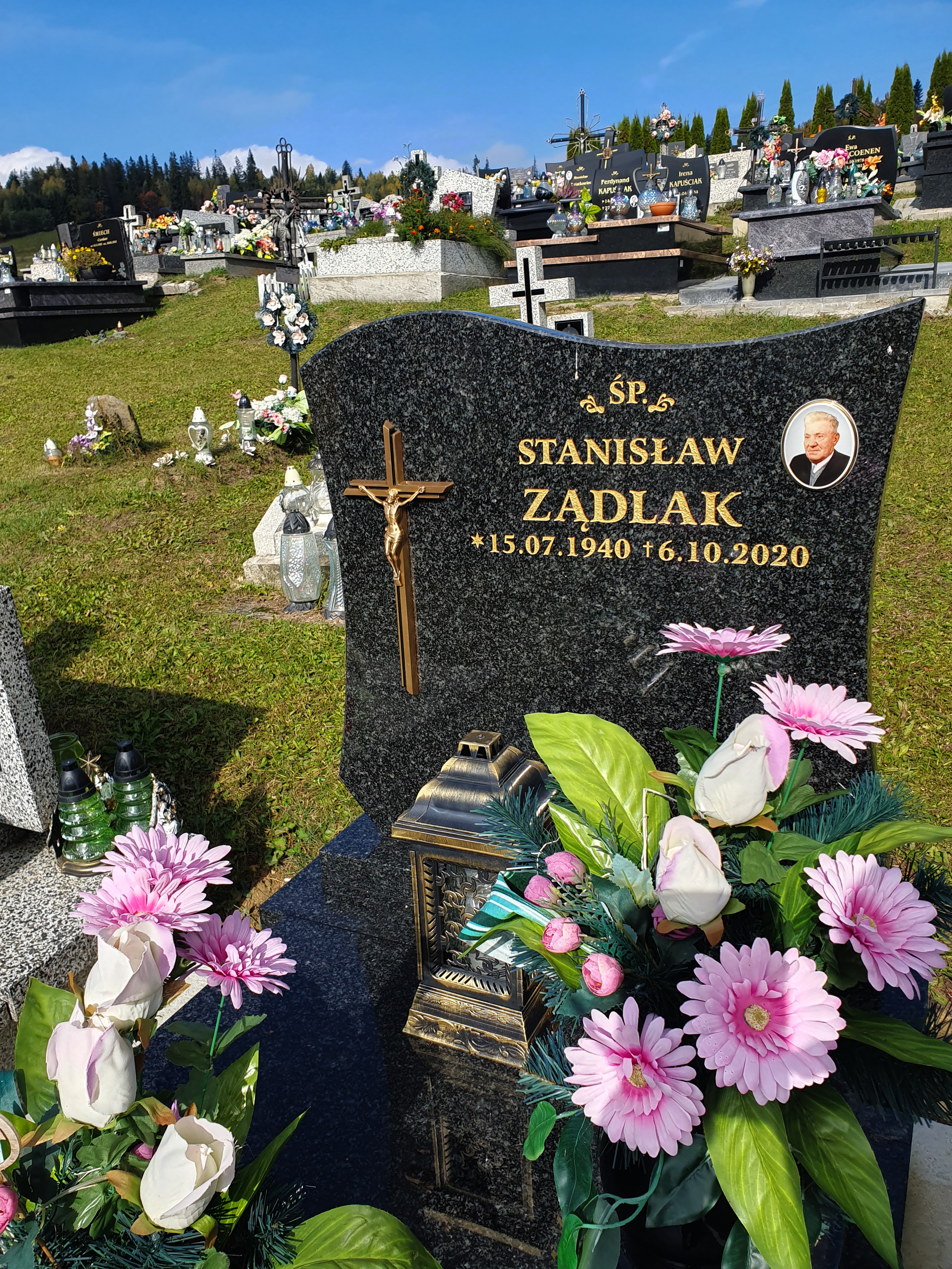 Grób Małgorzata Ządlak 